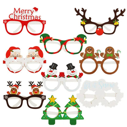 Festive Christmas Photo Glasses