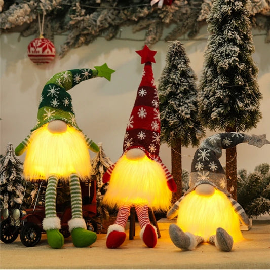 Merry Glow Gnome Night Light