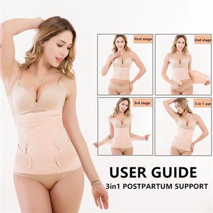 Postpartum Slimming Corset Wrap